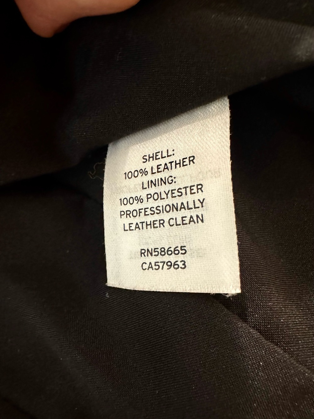 Halogen Leather Jacket - Picture 7 of 9